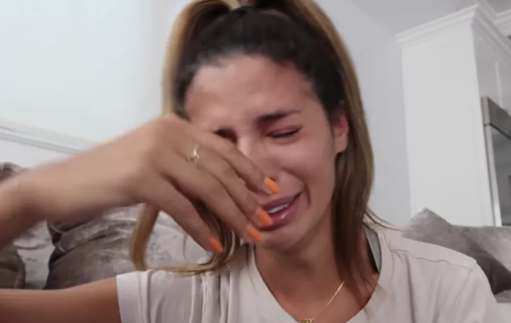Laura lee crying in her apology video