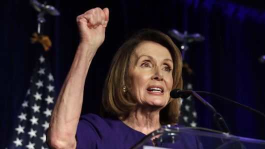 Nancy Pelosi wins Speaker of the House