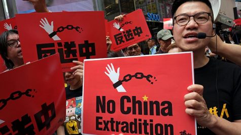 Protests erupt in Hong Kong