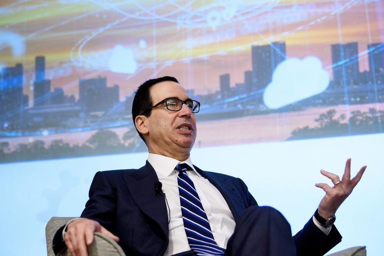 Treasury Secretary Steven Mnuchin, courtesy of Slate